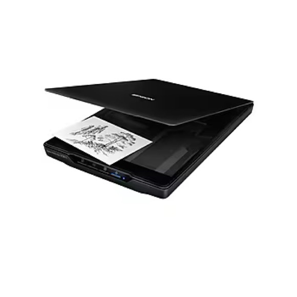 Epson Scanner Perfection V39 II Flatbed Portable Photo Scanner, Black - Picture 5 of 5